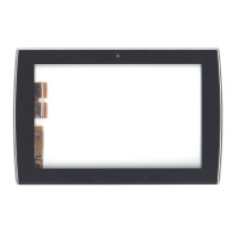 Сенсорное стекло (тачскрин) для Asus Eee Pad Slider SL101 черное с рамкой