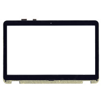 Сенсорное стекло (тачскрин) для ASUS VivoBook Flip TP501 черное с рамкой