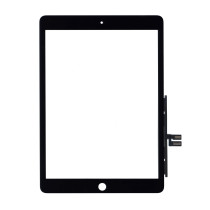 Сенсорное стекло (тачскрин) для iPad 9 (2021) A2602, A2603, A2604, A2605 черное