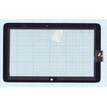 Сенсорное стекло (тачскрин) для HP Pavilion x2 11-h010nr черное