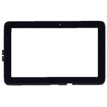 Сенсорное стекло (тачскрин) для HP Pavilion 11 X360 черный с рамкой