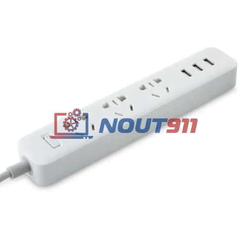 Сетевой удлинитель Xiaomi Power Strip (with 3 USB Port), белый
