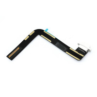 Шлейф c разъемом зарядки для Apple iPad 7 2019, iPad 8 2020 белый