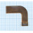 Шлейф жесткого диска для Dell Latitude D420 D430 HDD flex Cable (High)    7250420