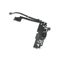 Шлейф с разъемом зарядки и микрофоном для Apple iPhone 12 Pro Max, голубой