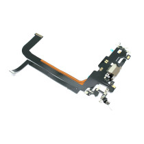 Шлейф с разъемом зарядки и микрофоном для Apple iPhone 13 Pro Max, золотистый