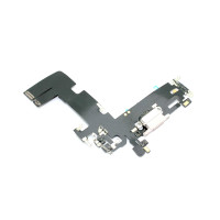 Шлейф с разъемом зарядки и микрофоном для Apple iPhone 13, розовый