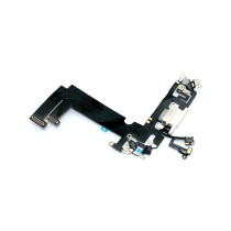 Шлейф с разъемом зарядки и микрофоном для Apple iPhone iPhone 12 Mini, белый