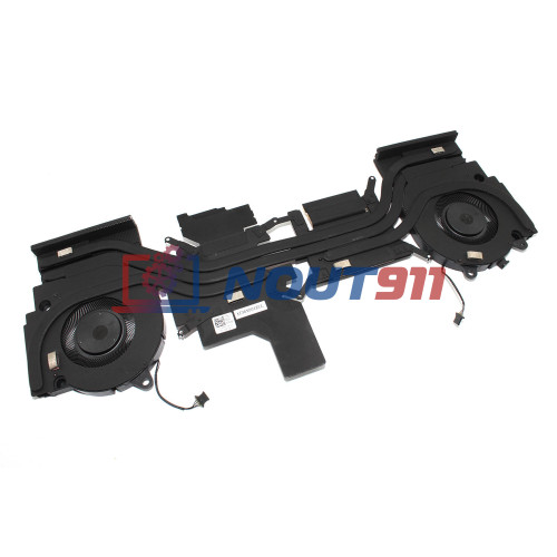 Система охлаждения для ноутбука Dell G15 5510 VER-3 (JPVVG)