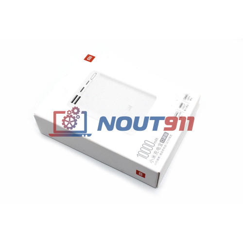 Универсальный внешний аккумулятор для Xiaomi Mi Power Bank Pocket Edition 10000mAh White PB1022ZM