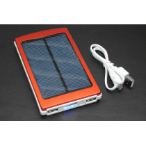 Универсальный внешний аккумулятор Powerbank 10000mAh на солнечной батарее