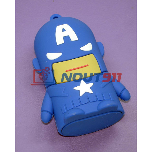 Универсальный внешний аккумулятор Powerbank CAPTAIN AMERICA 1200 mAh