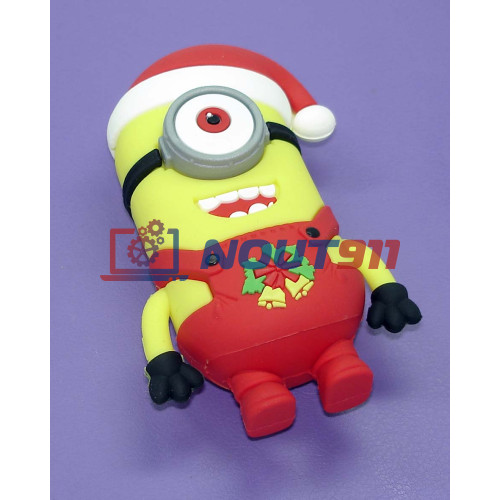 Универсальный внешний аккумулятор Powerbank Minions-santa 5200mah