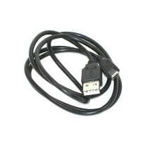 Дата-кабель USB-microUSB 1m Черный