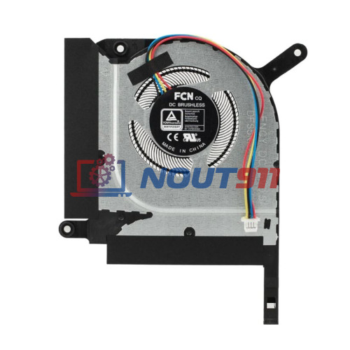 Вентилятор (кулер) для ноутбука Asus TUF Gaming A15 FX506HE FA506QM FA506IC, A17 FA706IC GPU левый