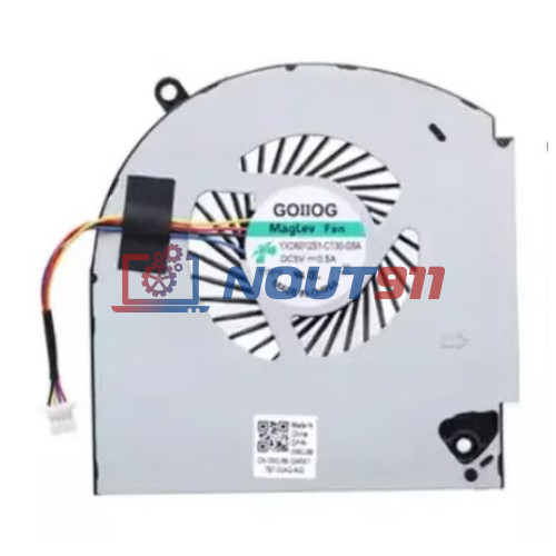 Вентилятор (кулер) для ноутбука Dell Alienware 17 R4 R5 P31E CPU