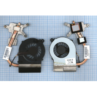 Система охлаждения для ноутбука HP CQ42 G42 CQ72 G72 AMD (встроеное видео)