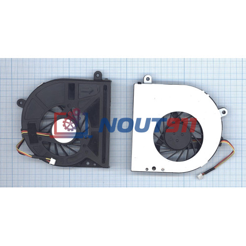 Вентилятор (кулер) для ноутбука Toshiba Satellite C665 C650 C660 L650 L655 3-pin VER-2 с крышкой
