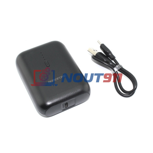 Внешний аккумулятор Powerbank Borofone BJ31 Level 5000mAh, черный