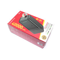 Внешний аккумулятор Powerbank Borofone BJ33C Creed 40000mAh, черный
