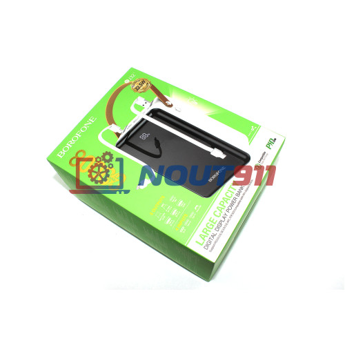 Внешний аккумулятор Powerbank Borofone Power Bank BJ32 Terra 80000mAh, белый