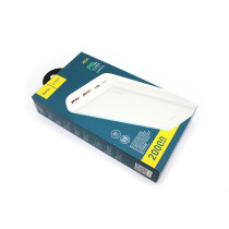 Внешний аккумулятор Powerbank HOCO J80A Premium 22.5W, 5V, 3.0A, 20000mAh, белый