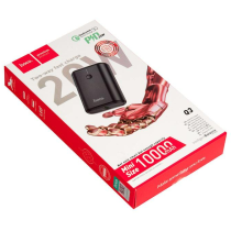 Внешний аккумулятор Powerbank HOCO Q3 Mayflower QC3.0, PD20, USB-A 18W (10000mAh), черный