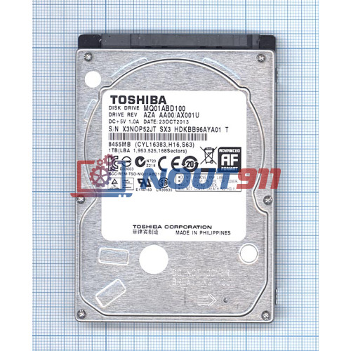Жесткий диск для Toshiba 2.5" MQ01ABD100 1TB