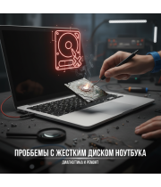 Проблемы с жестким диском ноутбука