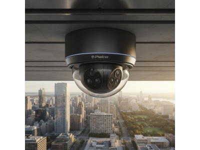 Pelco выпустила панорамную 12-мегапиксельную купольную видеокамеру Pelco выпустила панорамную 12-мегапиксельную купольную видеокамеру